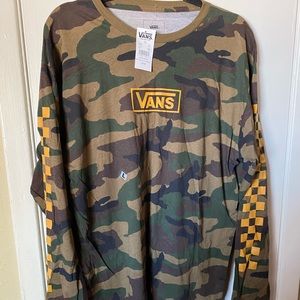 Vans camp checkered tee